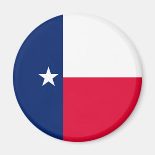 Texas State Flag Design Magneet