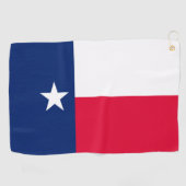 Texas State Flag Design op een Golfhanddoek (Horizontaal)