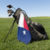 Texas State Flag Design op een Golfhanddoek (Groen)