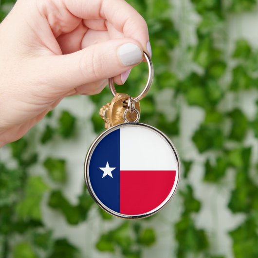 Texas State Flag Design Sleutelhanger (Hand)