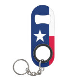 Texas State Flag Design Sleutelhanger Flessenopener (Voorkant)