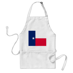 Texas State Flag Design Standaard Schort