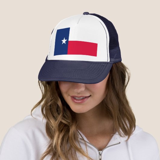 Texas State Flag Design Trucker Pet (In situ)