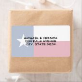 Texas State Flag Etiket (Insitu)