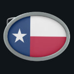 Texas State Flag Gesp<br><div class="desc">Patriottische Texas staatsvlag.</div>