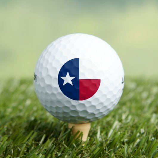 Texas State Flag Golfballen (Insitu Shirt)