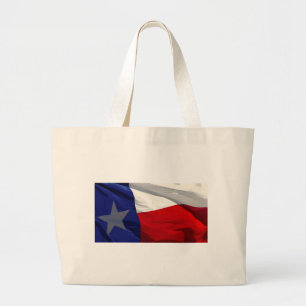 Texas State Flag Grote Tote Bag