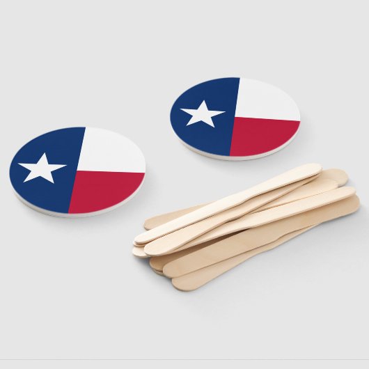 Texas State Flag Handwaaier (Niet-gemonteerd)