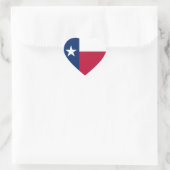 Texas State Flag Hart Sticker (Tas)
