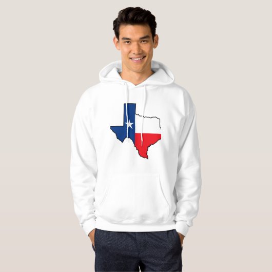 Texas State Flag Hoodie (Voorkant volledig)
