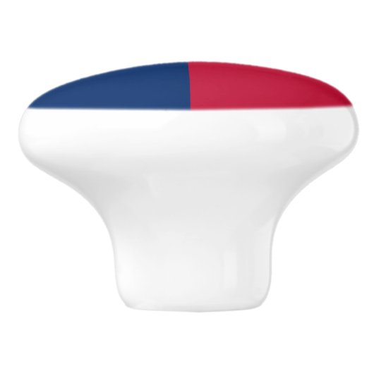 Texas State Flag Keramische Knop (Zijkant)