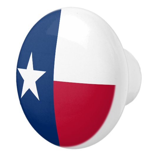 Texas State Flag Keramische Knop (Rechts)