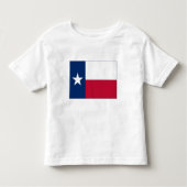 Texas State Flag Kinder Shirts (Voorkant)