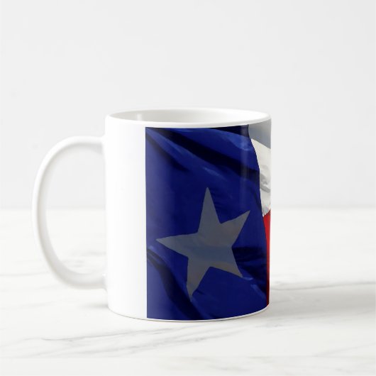 Texas State Flag Koffiemok (Links)