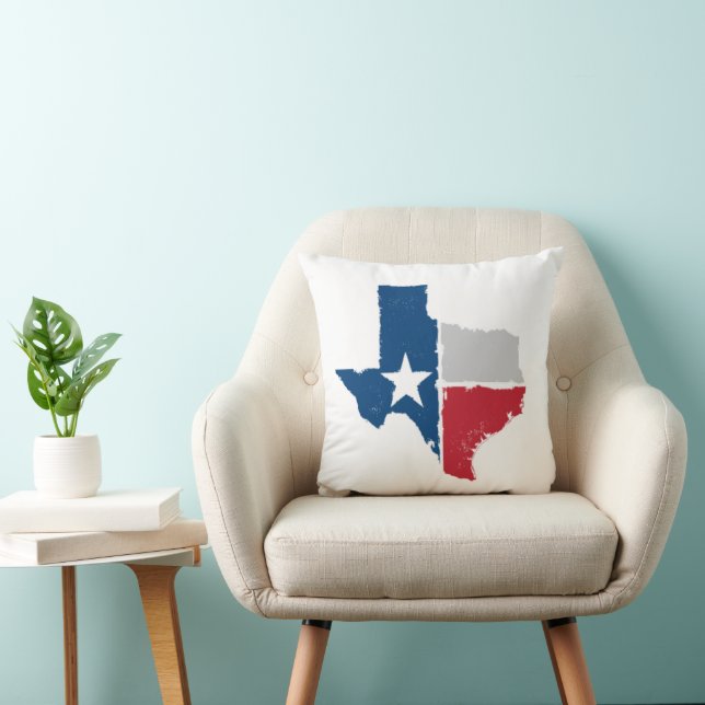 Texas State Flag Kussen (Stoel)