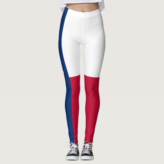 Texas State Flag Leggings (Voorkant)