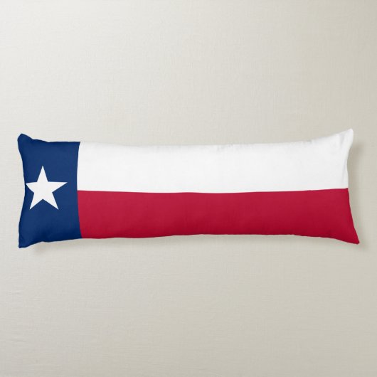 Texas State Flag Lichaamskussen (Achterkant)