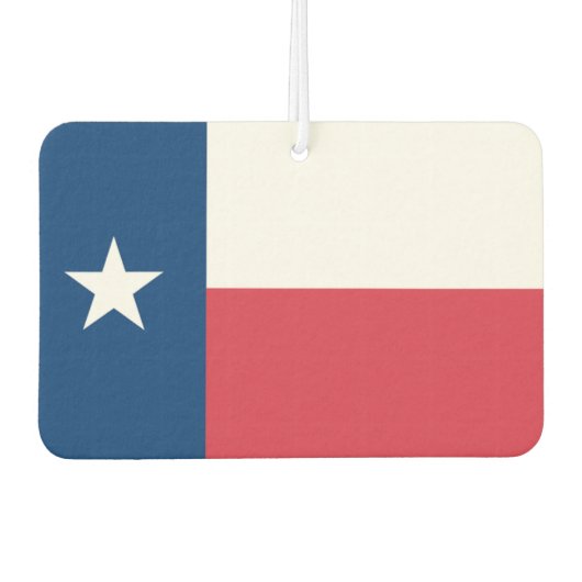 Texas State Flag Luchtverfrisser (Voorkant)
