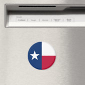Texas State Flag Magneet (Insitu (Vaatwasser))