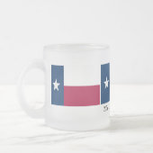 Texas State Flag Matglas Koffiemok (Links)