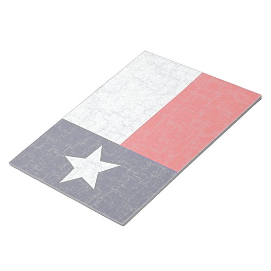 TEXAS STATE FLAG Notitieblok (Schuin)