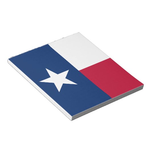 Texas State Flag Notitieblok (Schuin)