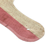 Texas State Flag op Old Wood Grain Snijplank (Hoek)