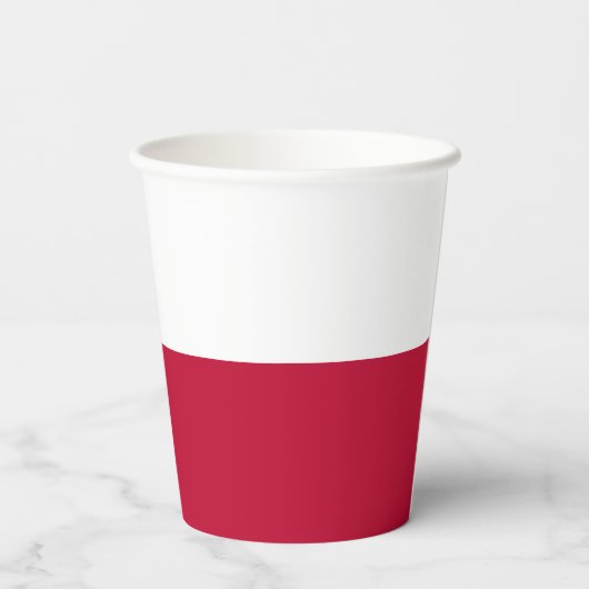 Texas State Flag Papieren Bekers (Achterkant)