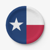 Texas State Flag Papieren Bordje (Voorkant)