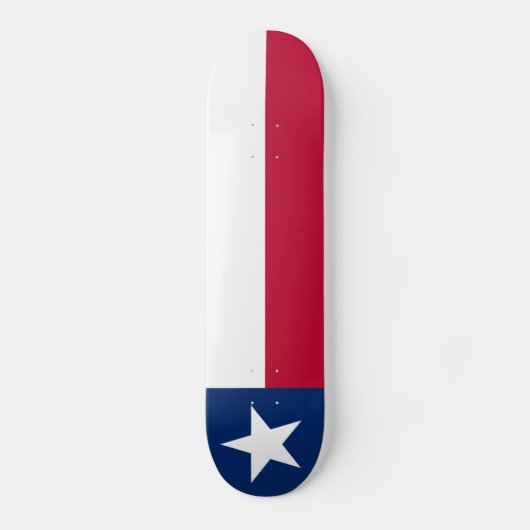 Texas State Flag Persoonlijk Skateboard (Voorkant)
