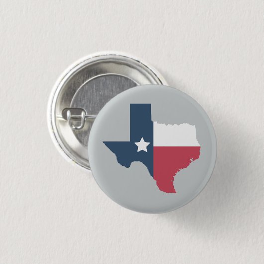 Texas State - Flag Pin Ronde Button 3,2 Cm (Voorkant /achterkant)