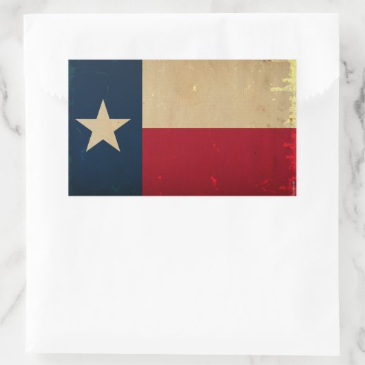 Texas State Flag  Rechthoekige Sticker (Tas)