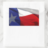 Texas State Flag Rechthoekige Sticker (Tas)