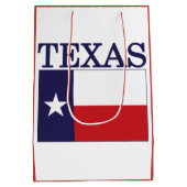 Texas State Flag Red White & Blue MGB Medium Cadeauzakje (Achterkant)
