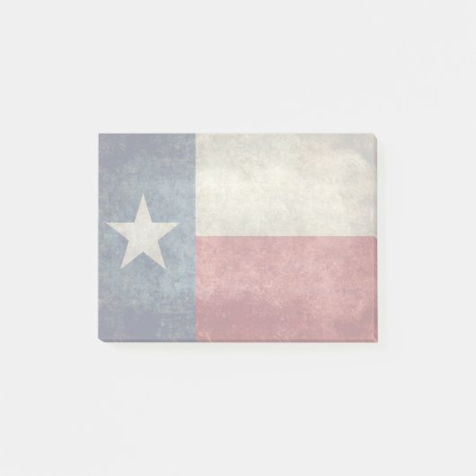 Texas State flag retro post zijn notities Post-it® Notes (Voorkant)