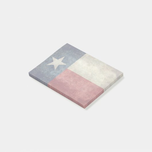 Texas State flag  retro post zijn notities Post-it® Notes (Schuin)