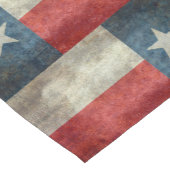 Texas State flag  retro Table runner 14x72 Korte Tafelloper (Hoek)