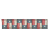 Texas State flag  retro Table runner 14x72 Korte Tafelloper (Horizontaal)