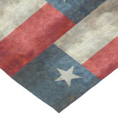 Texas State flag  retro Table runner 17x42" Korte Tafelloper (Hoek)