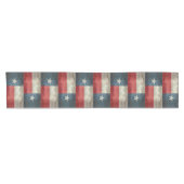 Texas State flag  retro Table runner 17x42" Korte Tafelloper (Horizontaal)