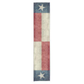 Texas State flag  retro Table runners Korte Tafelloper (Voorkant)
