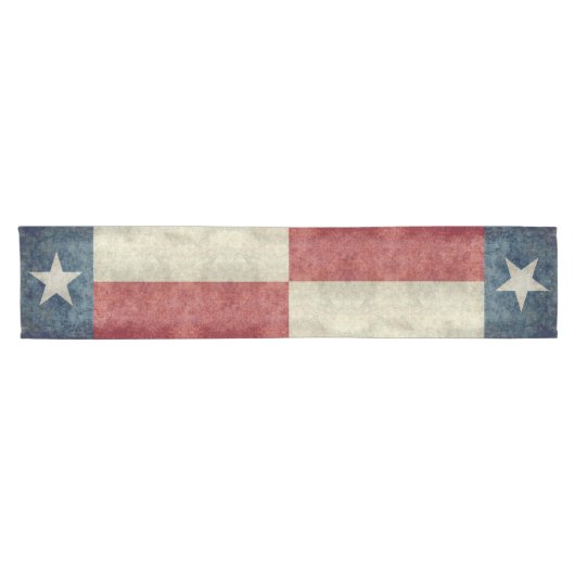 Texas State flag  retro Table runners Korte Tafelloper (Horizontaal)