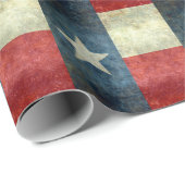 Texas State flag, retro versie Cadeaupapier (Rol Hoek)
