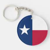 Texas State Flag Sleutelhanger (Voorkant)