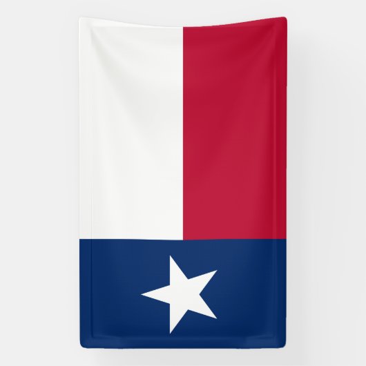 Texas State Flag Spandoek (Verticaal)