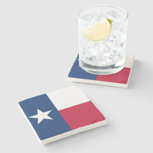 Texas State Flag Stenen Onderzetter