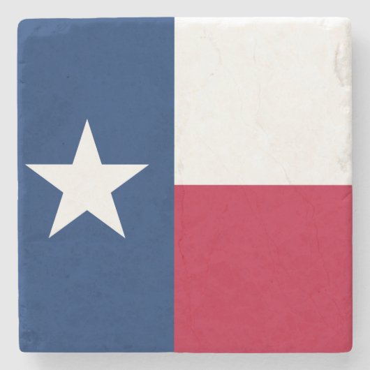 Texas State Flag Stenen Onderzetter (Voorkant)