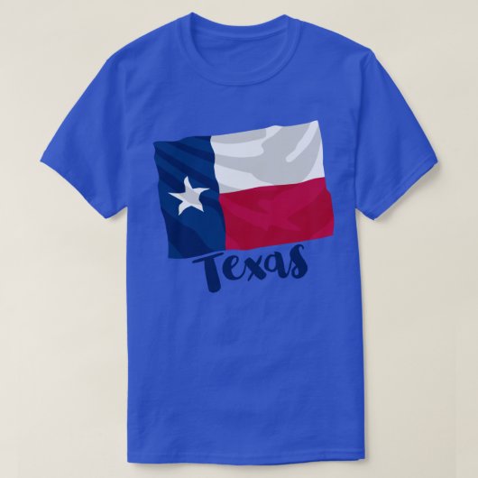 Texas State Flag T-Shirt (Design voorkant)