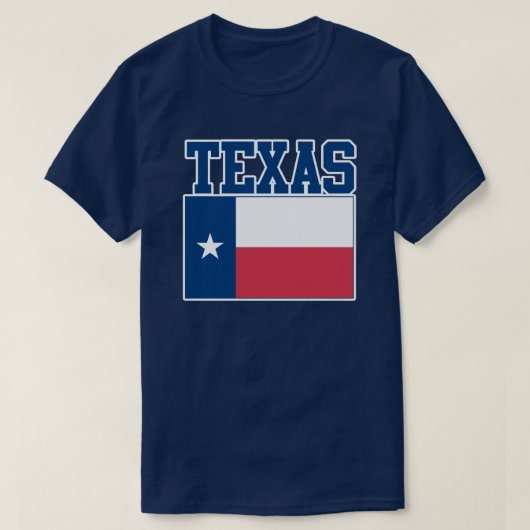 Texas State Flag T-Shirt (Design voorkant)