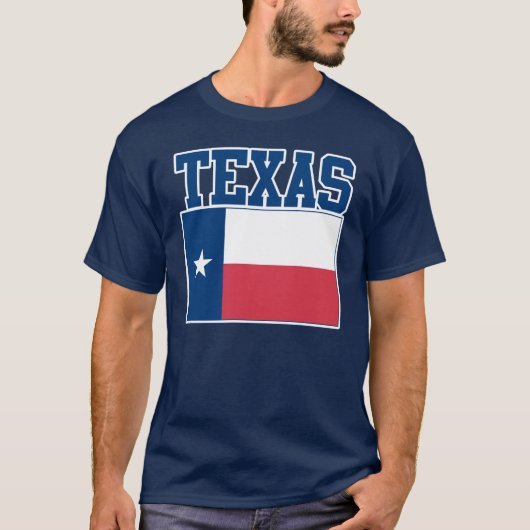 Texas State Flag T-Shirt (Voorkant)